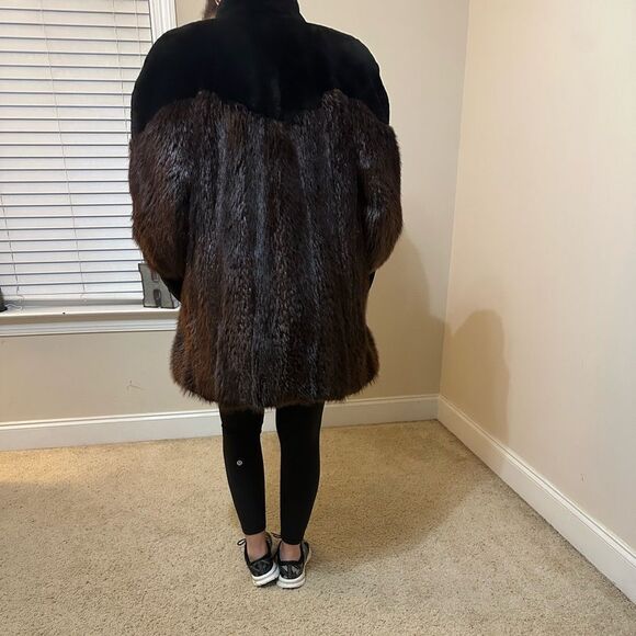 Pristine Condition Vintage Ceresnie and Offen Fur Coat ~Beaver - Picture 2 of 10